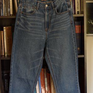 American Eagle Mom Jeans Size 6 Long